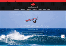 Tablet Screenshot of carbonartwindsurf.com